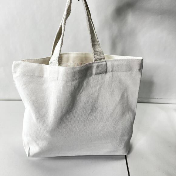 Evil Eye Canvas Tote Bag Small - Picture 4 of 5